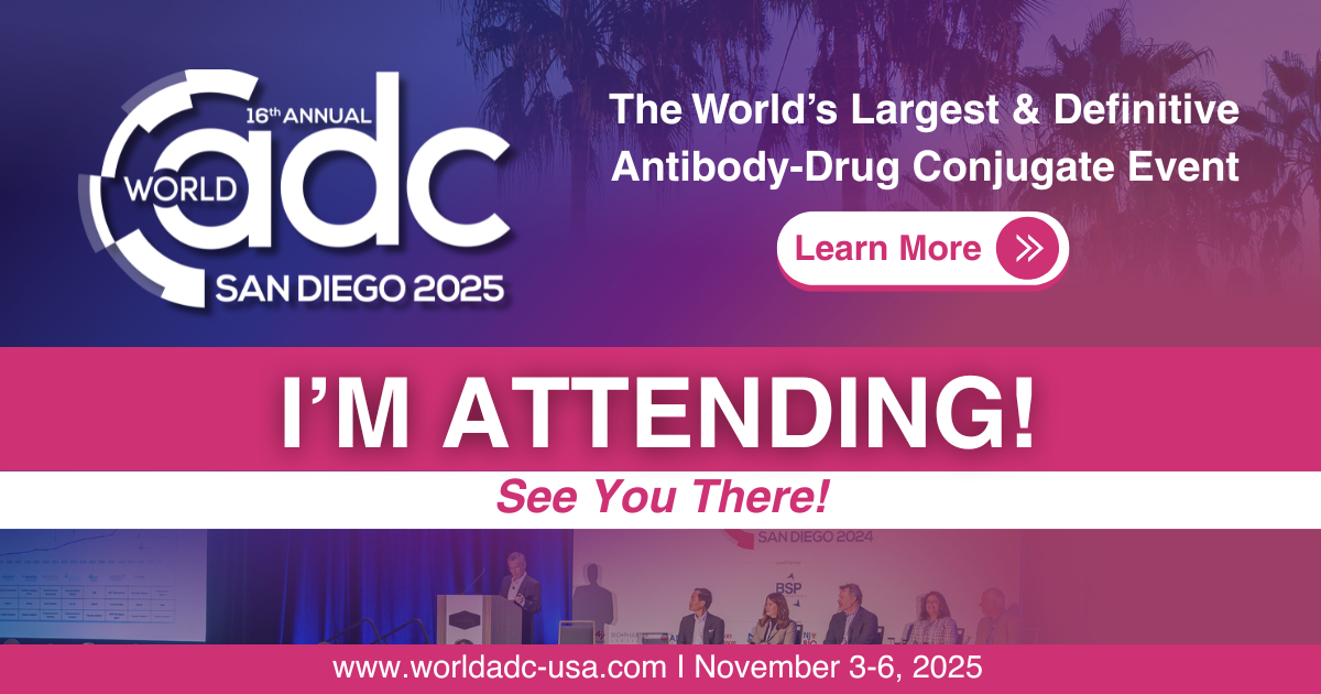 WORLD ADC San Diego - im attending social banner