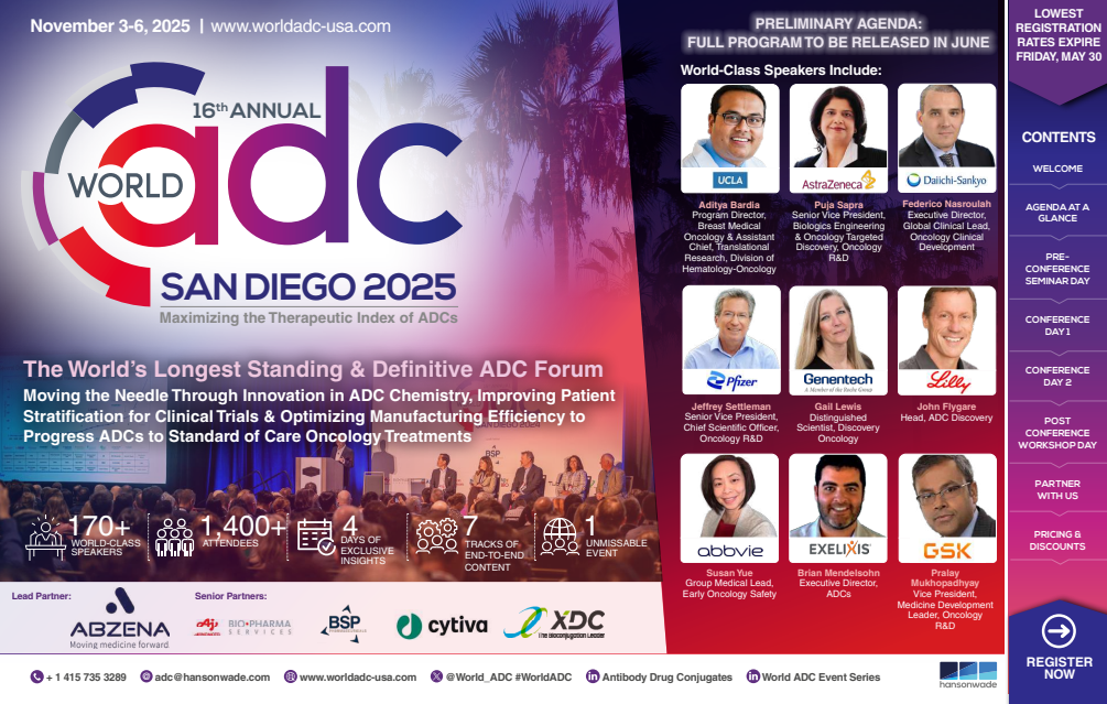final preliminary agenda cover - 16th World ADC San Diego final preliminary agenda cover - 16th World ADC San Diego