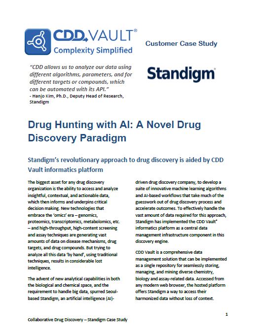 Drug Hunting with AI